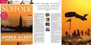 Feature writing in Suffolk Magazine